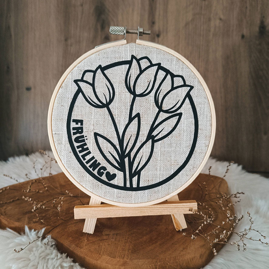 Plotterdatei & Lasercut Frühlingstulpen