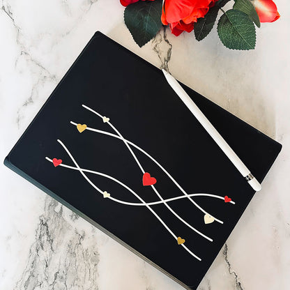 Plotterdatei Hearts & Dots