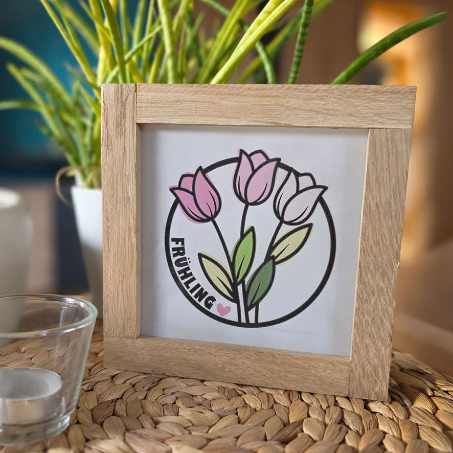 Plotterdatei & Lasercut Frühlingstulpen