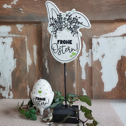 Plotterdatei Blumen-Ei