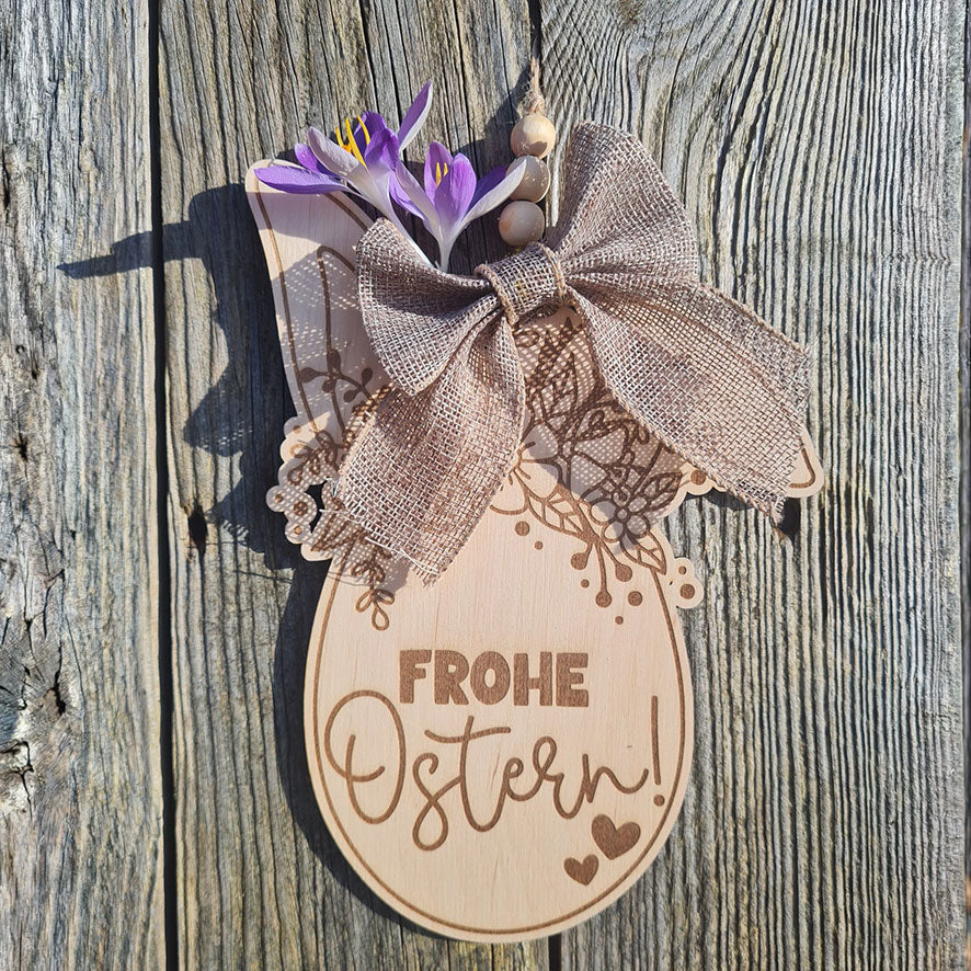 Plotterdatei Blumen-Ei