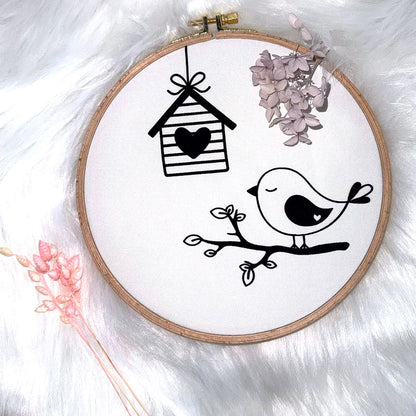 Plotterdatei Spring Birds