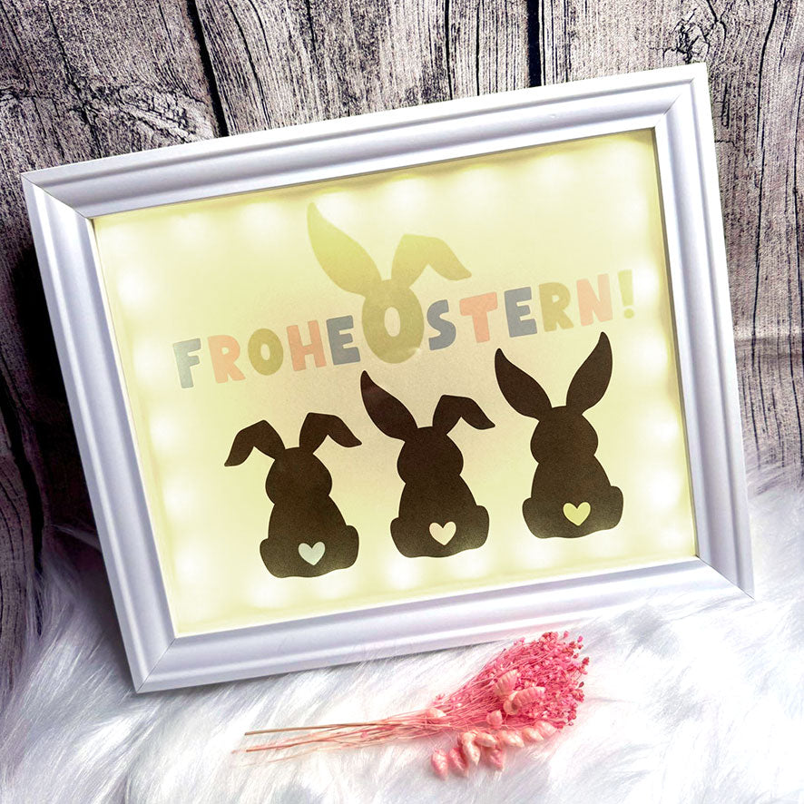 Plotterdatei Hoppy Easter