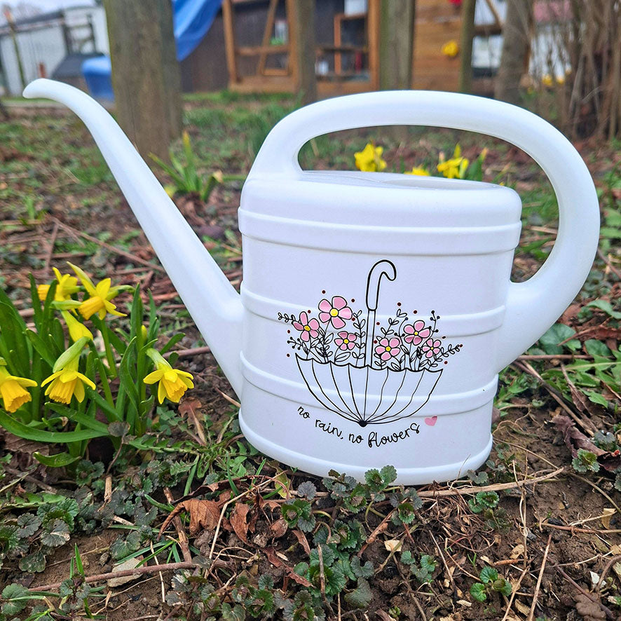 Plotterdatei No Rain No Flowers