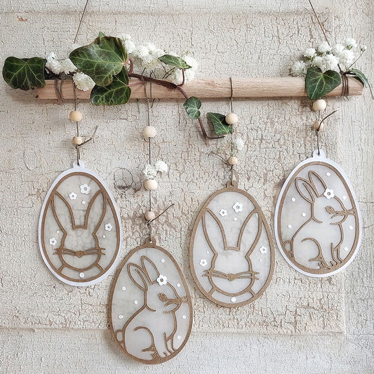 Lasercut & Plotterdatei Haseneier