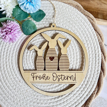 Lasercut Hasenkranz