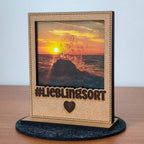 Lasercut PolaroidLove