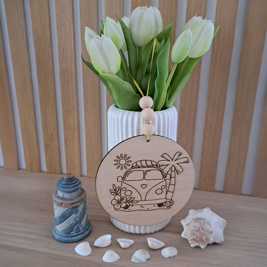 Plotterdatei Beach Camper
