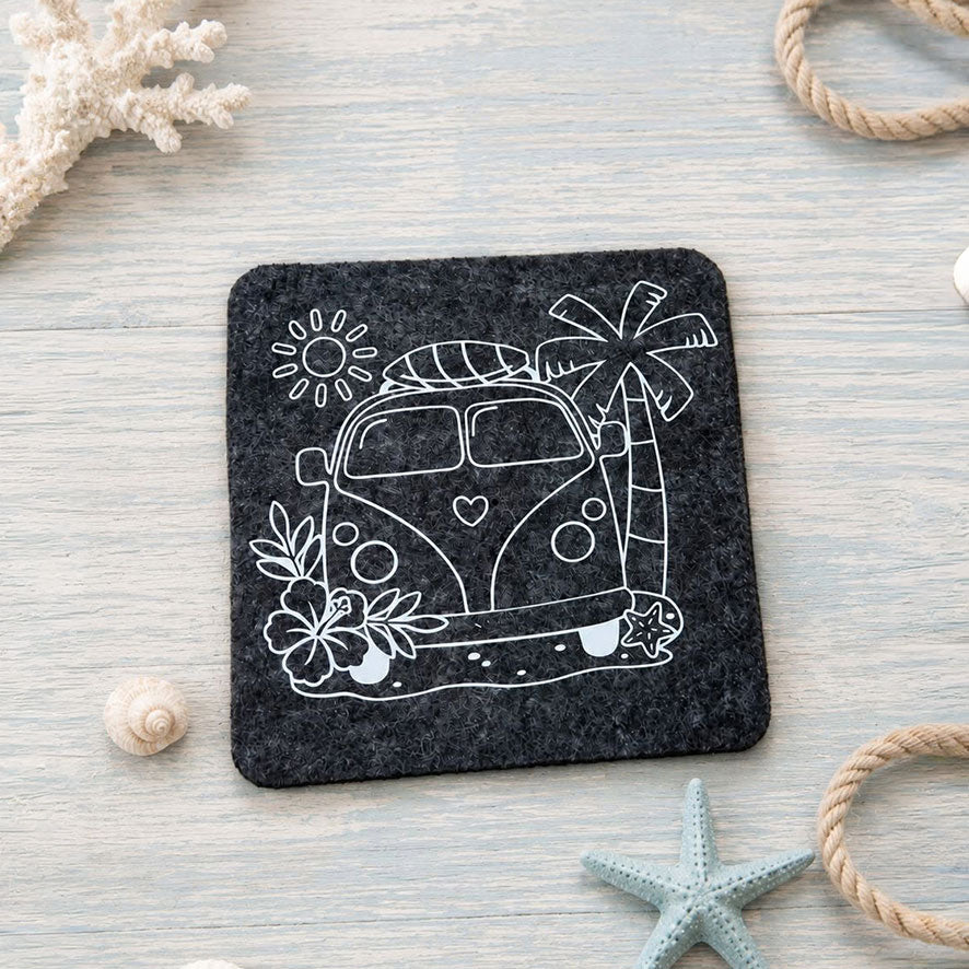 Plotterdatei Beach Camper