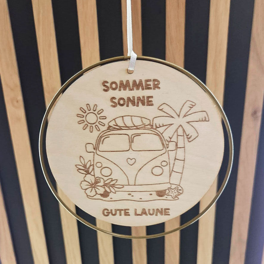 Plotterdatei Beach Camper