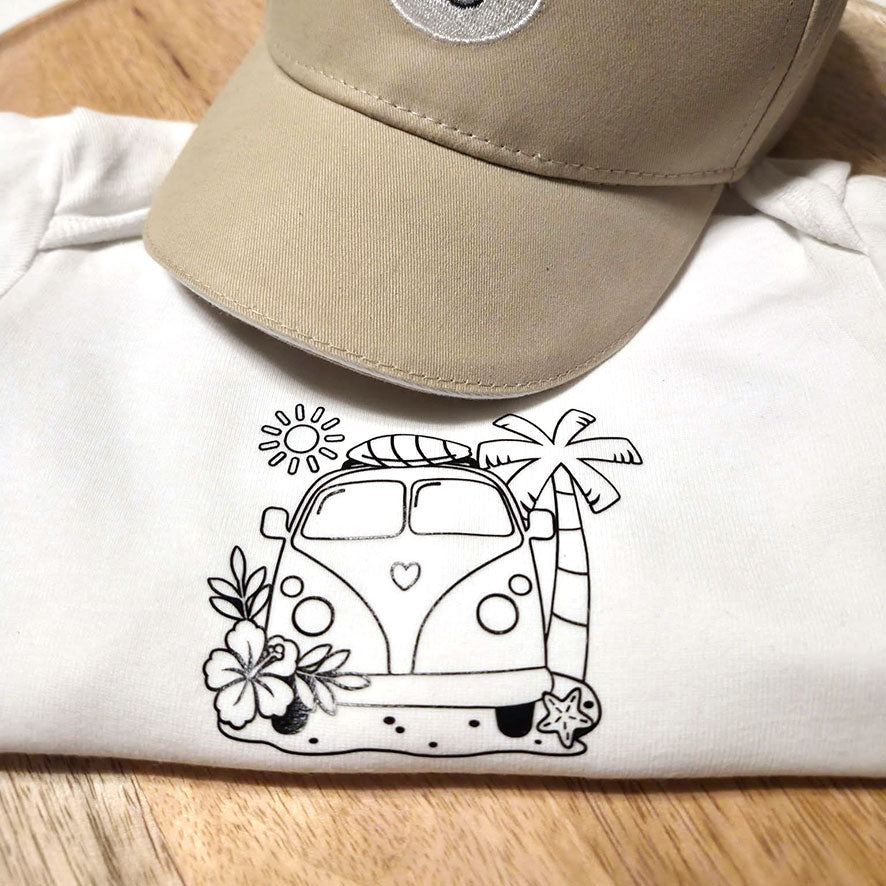 Plotterdatei Beach Camper