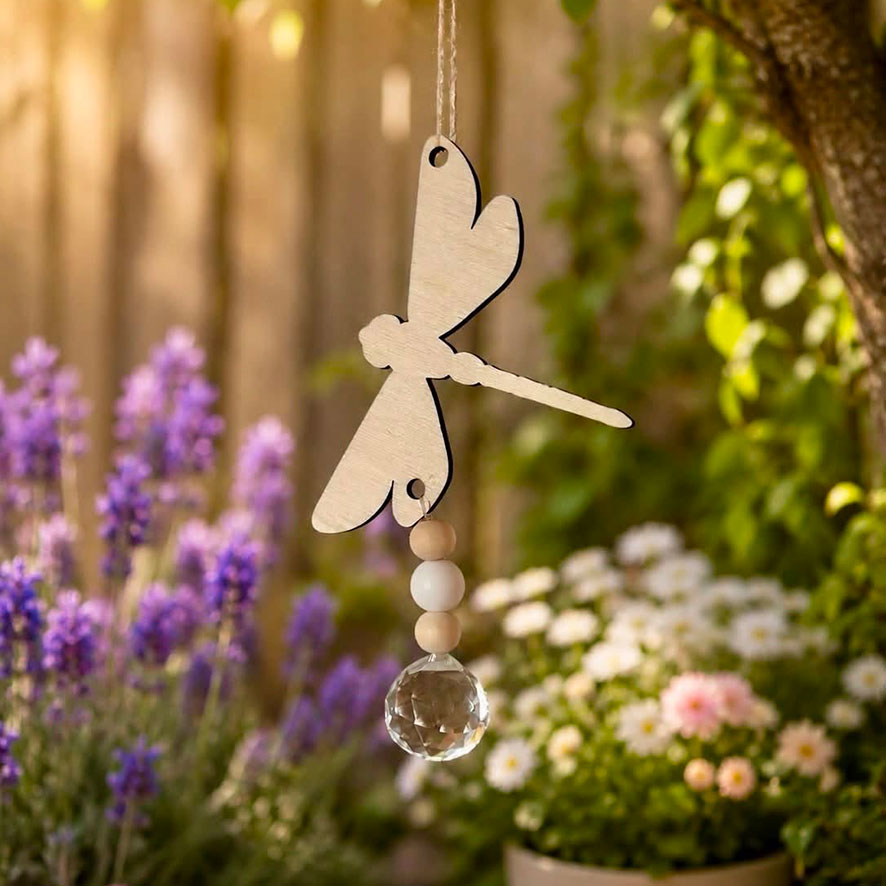 Lasercut Suncatcher Libelle