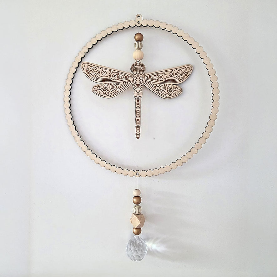 Lasercut Suncatcher Libelle