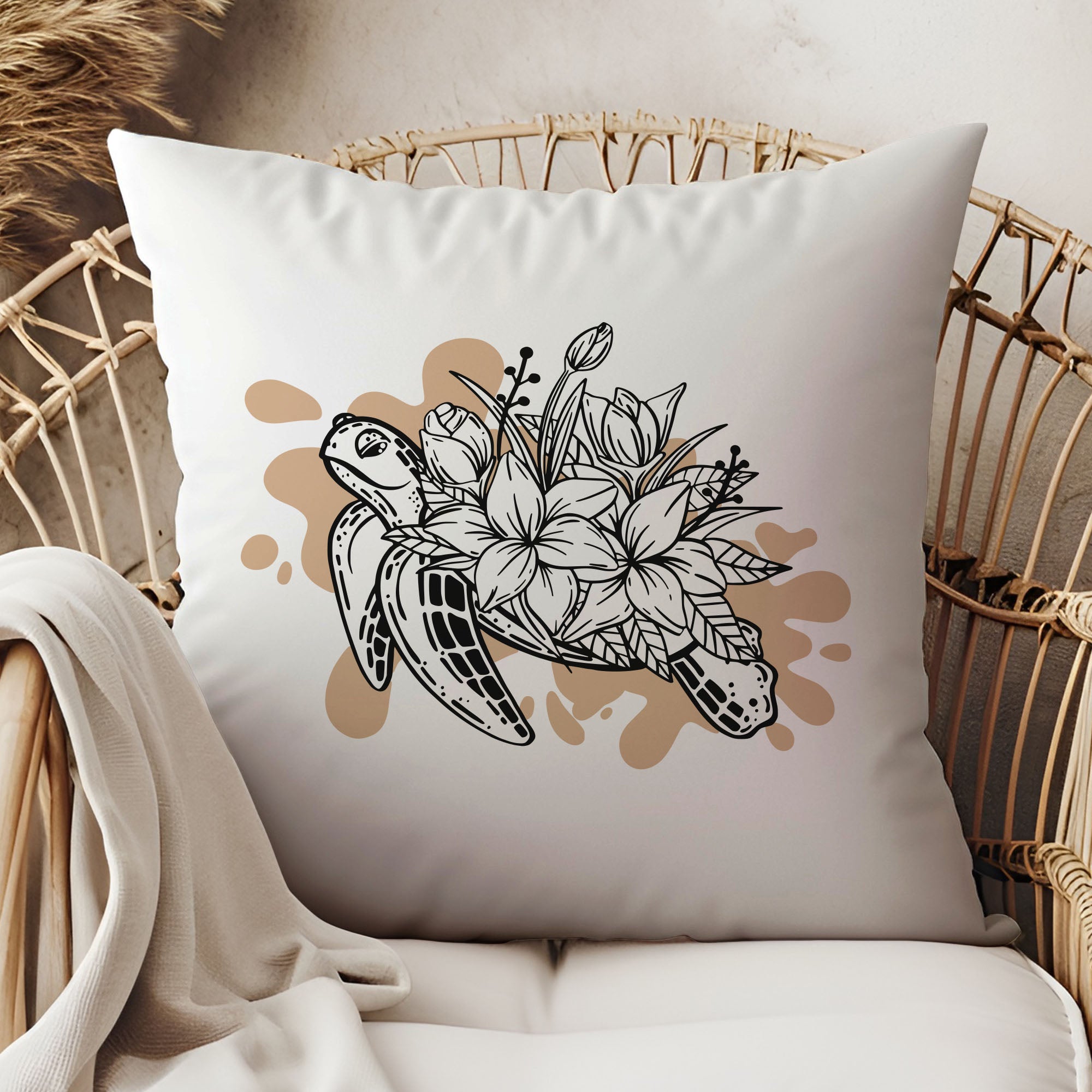 Plotterdatei Flower Turtle