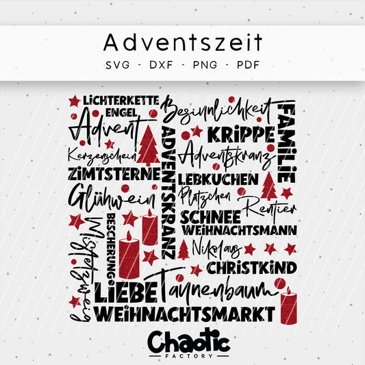 Plotterdatei Adventszeit