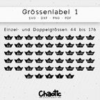 Plotterdatei Größenlabel 1