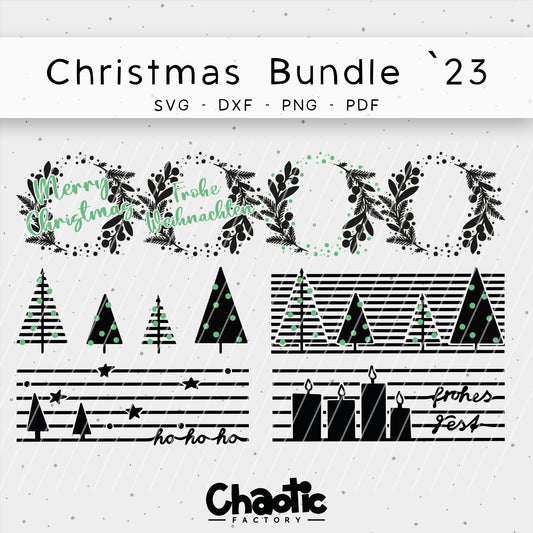Plotterdatei Christmas Bundle `23