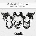 Plotterdatei Celestial Horse