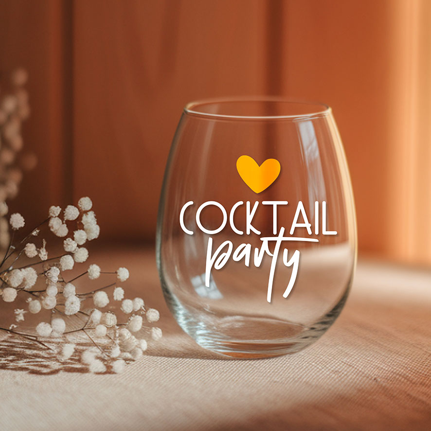 Plotterdatei Cocktailparty