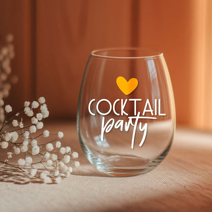 Plotterdatei Cocktailparty