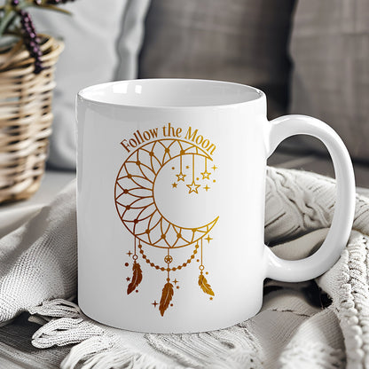 Plotterdatei Follow The Moon