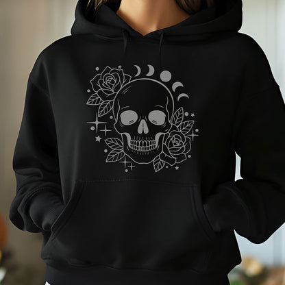 Plotterdatei Celestial Skull