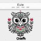 Plotterdatei Eule