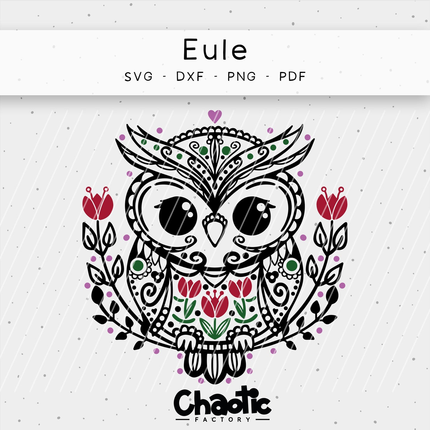 Plotterdatei Eule