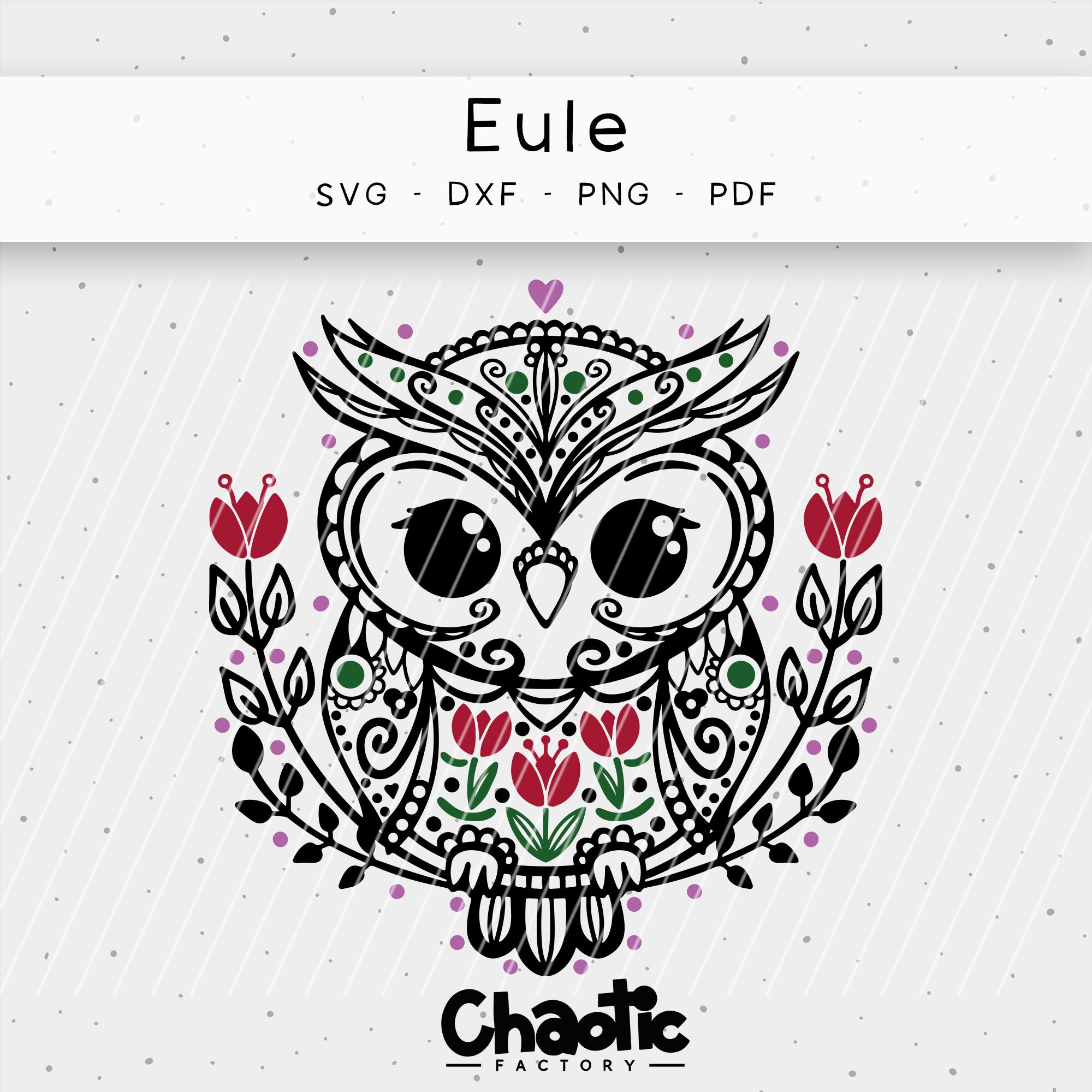 Plotterdatei Eule