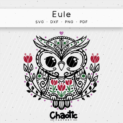 Plotterdatei Eule
