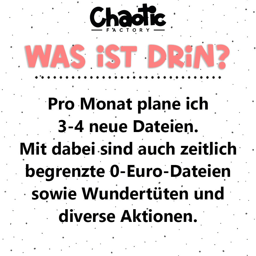 Jahresflatrate 2026 - PLOTTERDATEIEN!