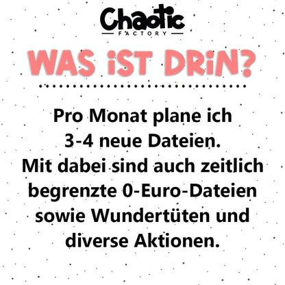 Jahresflatrate 2026 - PLOTTERDATEIEN!