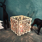 Lasercut Sternenlicht