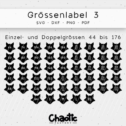 Plotterdatei Größenlabel 3