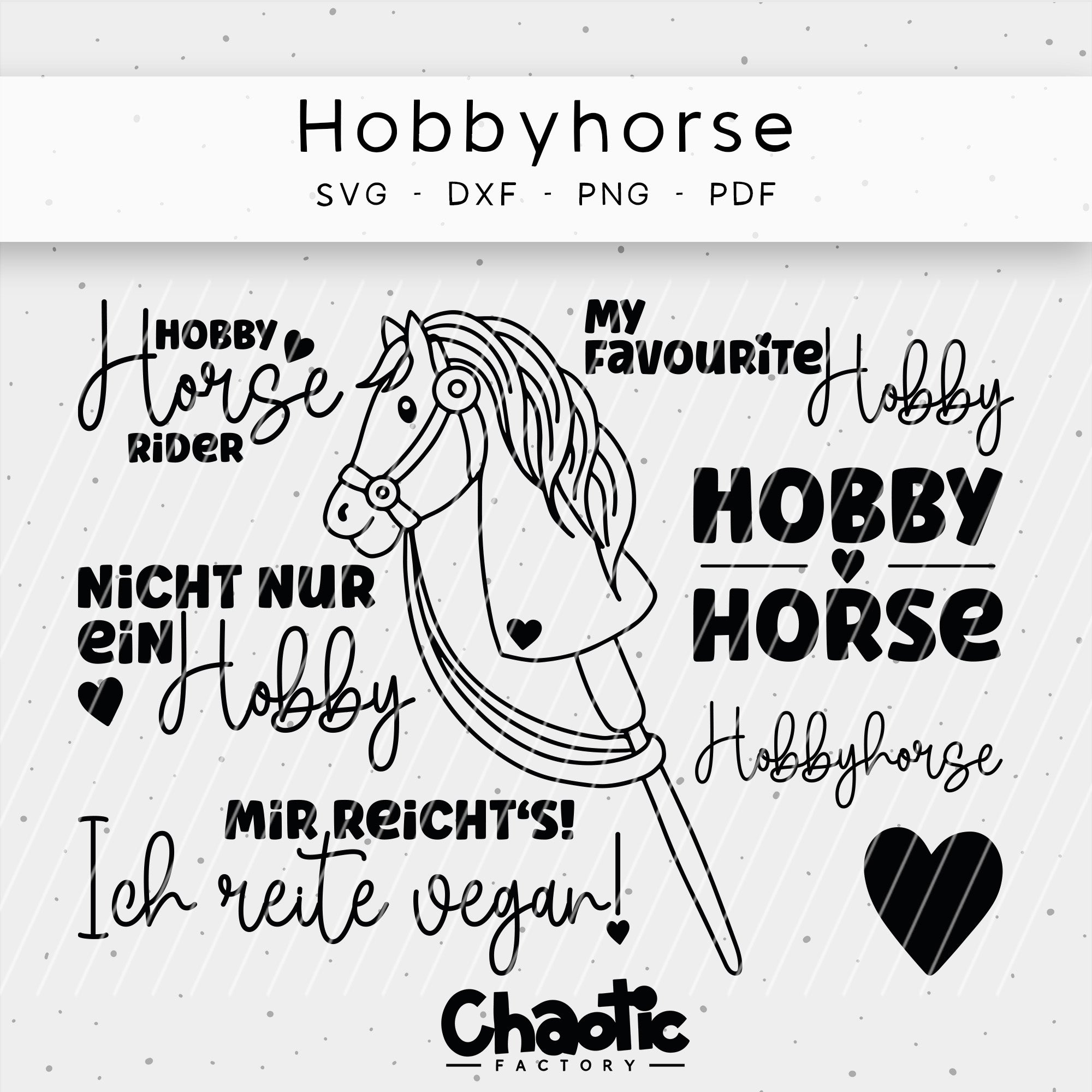 Plotterdatei Hobbyhorse