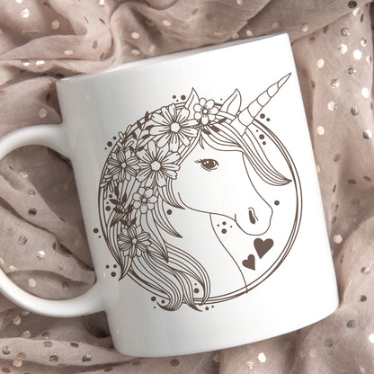 Plotterdatei Ella Einhorn & Penelope Pony