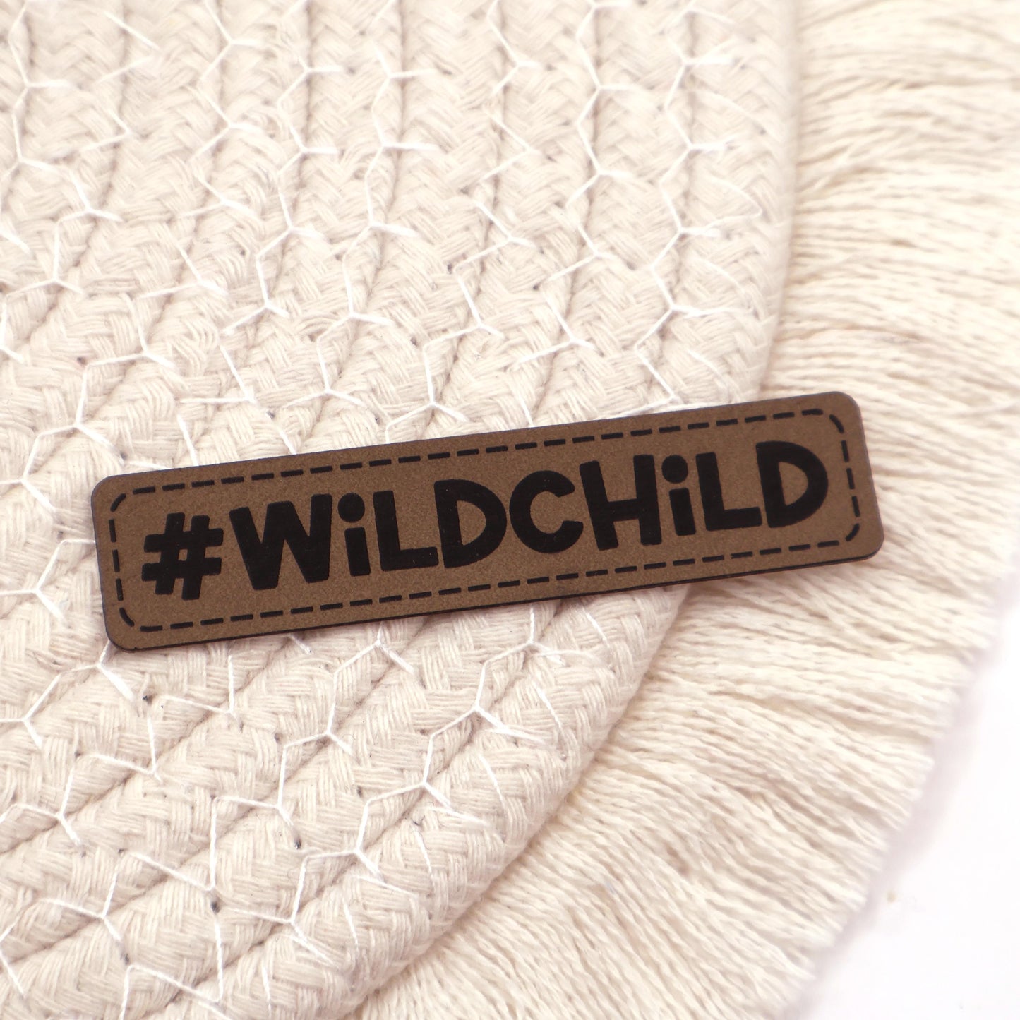 #WiLDCHiLD - Kunstleder Patch zum Aufbügeln