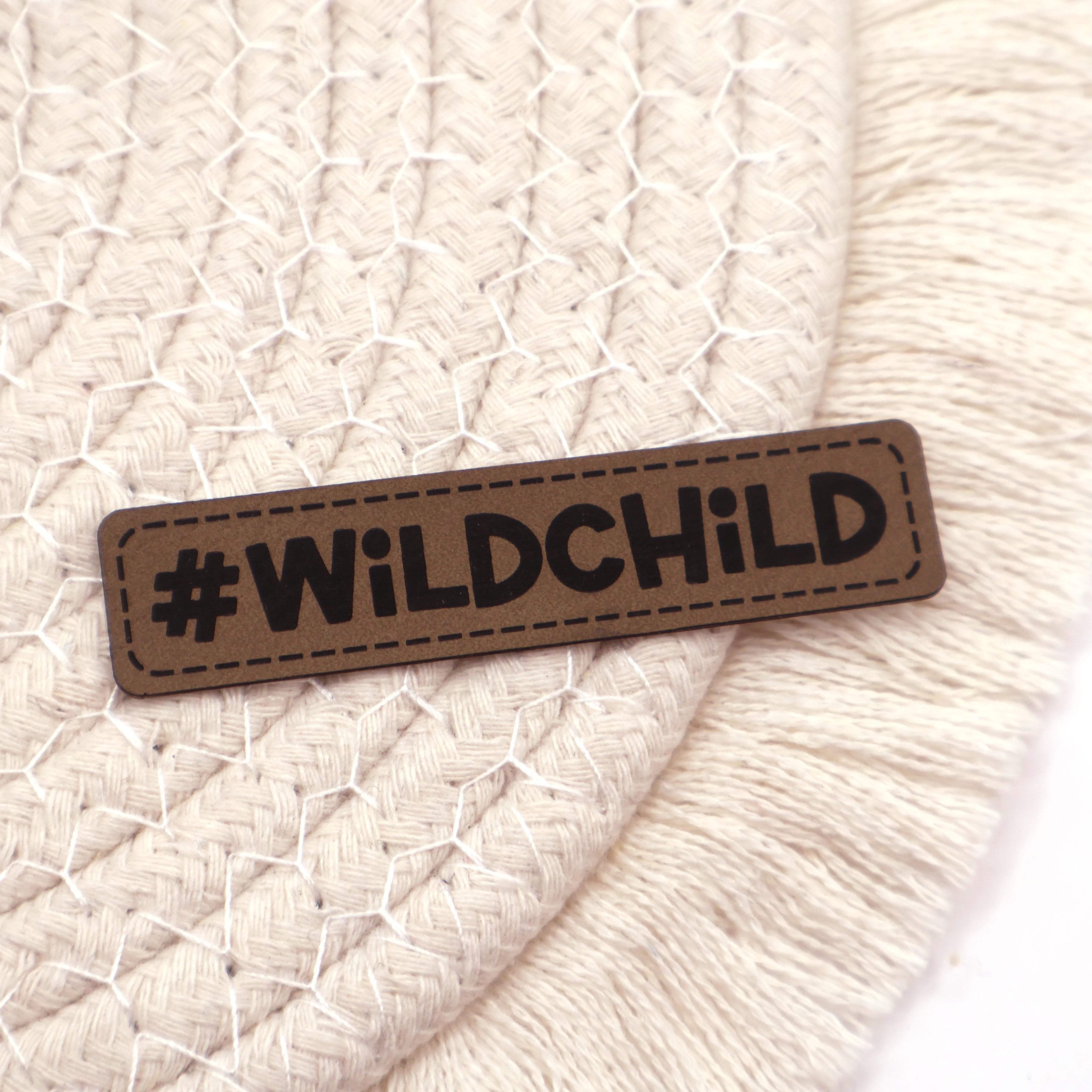 #WiLDCHiLD - Kunstleder Patch zum Aufbügeln
