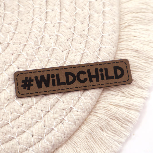 #WiLDCHiLD - Kunstleder Patch zum Aufbügeln