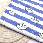 Baumwolljersey Paperboats Hauptstoff