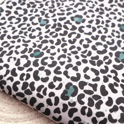 Baumwolljersey LEOLOVE - Türkis
