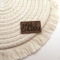 Wild Cherry - Kunstleder Patch zum Aufbügeln