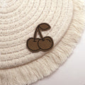 Cherry - Kunstleder Patch zum Aufbügeln