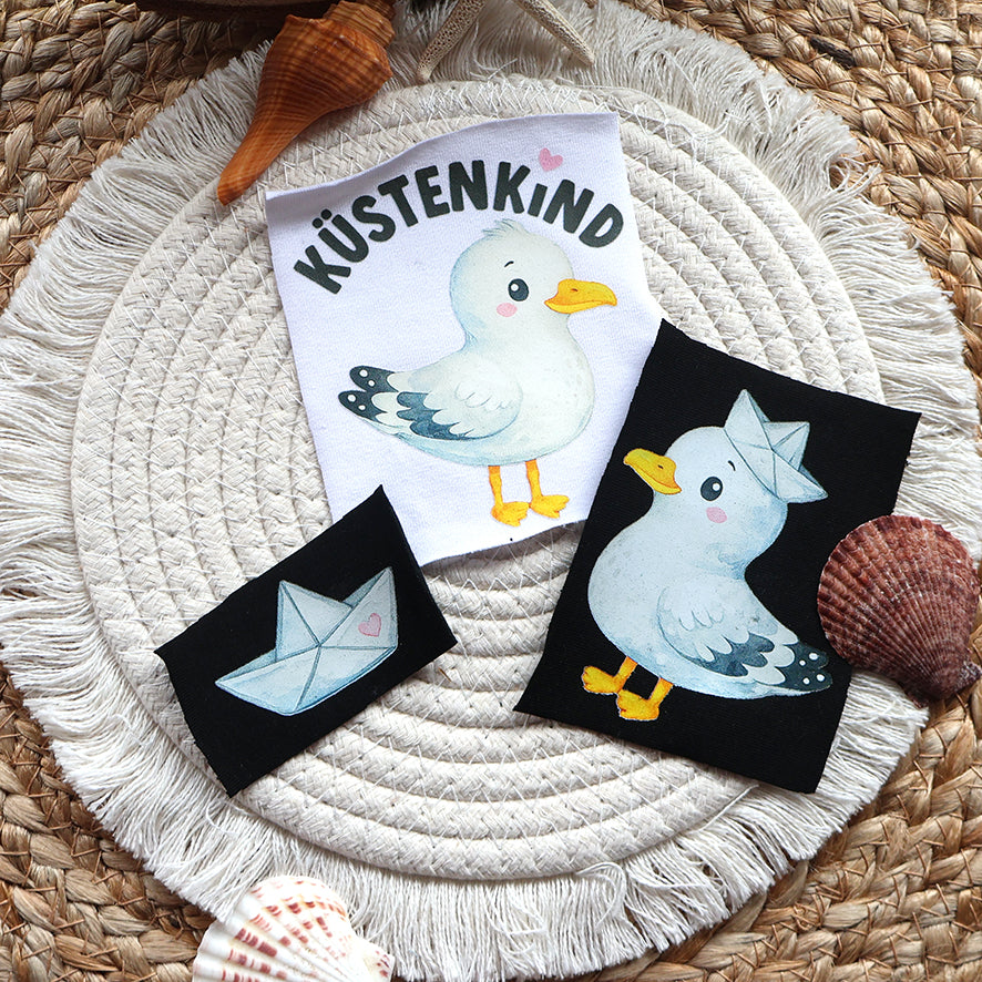Bügelbild Set Küstenkind
