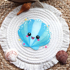 Bügelbild Kawaii Shell