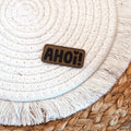 AHOI! - Kunstleder Patch zum Aufbügeln