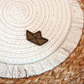 Paperboat - Kunstleder Patch zum Aufbügeln (Kopie)