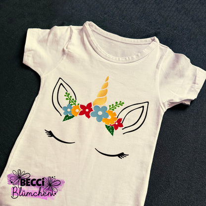 Plotterdatei FlowerUnicorn