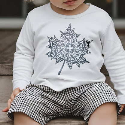 Plotterdatei Mandala Leaves