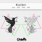 Plotterdatei Kolibri